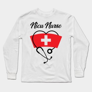 Funny Nicu Nurse Long Sleeve T-Shirt